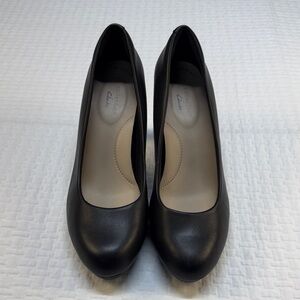 Clarks Women's Classic Black Heels